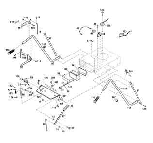Handlebar And Console Assembly Diagram and Parts List for 933E 12AE751100-Cut Cub Cadet Lawn Mower